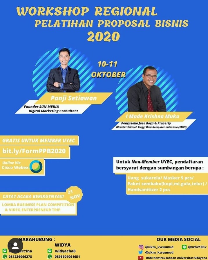 Regional Business Plan Competition and Video Entrepreneur Trip 2020 